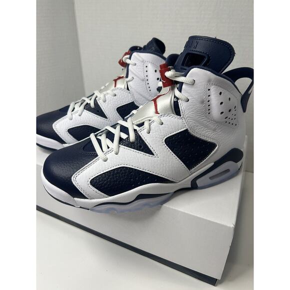 Air Jordan 6 Retro Olympic Size 7 Mens DS BRAND NEW LEGIT CHECKED AUTHENTICATED main image 4